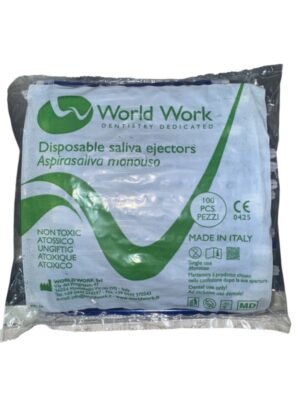 World Work Transparent Suction Tips 100pcs