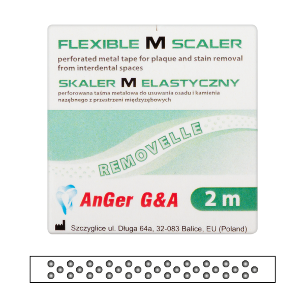 Anger Perforated Metal tape Stainles steel
